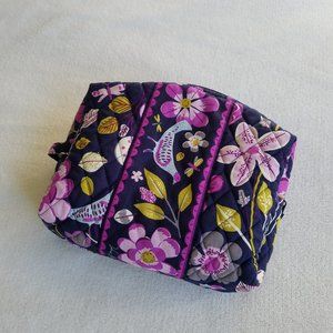 Vera Bradley medium cosmetic bag NWOT